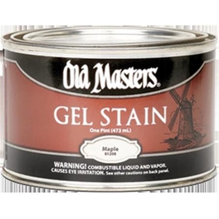 Old Masters Old Masters 81208 Maple Gel Stain - 1 Pint 86348812086